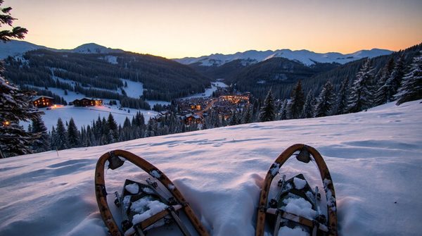 Explore snowshoe adventures in avoriaz's winter magic